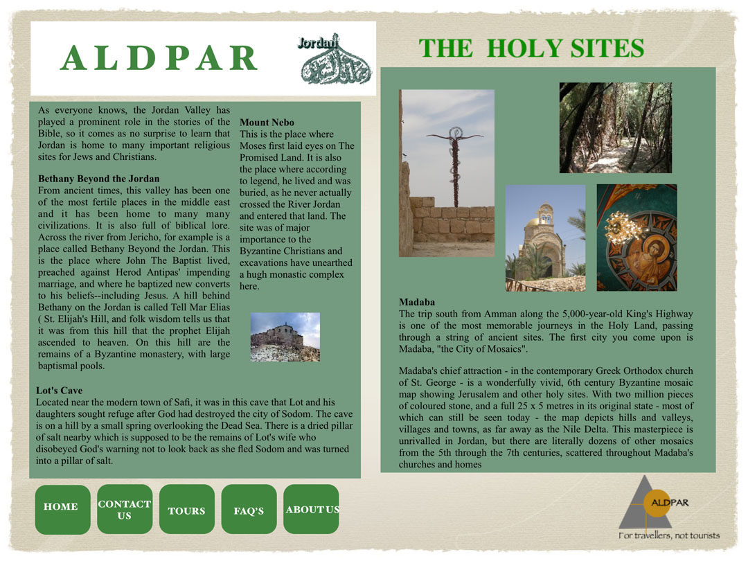 The Holy Sites